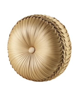 Декоративная подушка J Queen New York Napoleon Tufted, круглая 15"