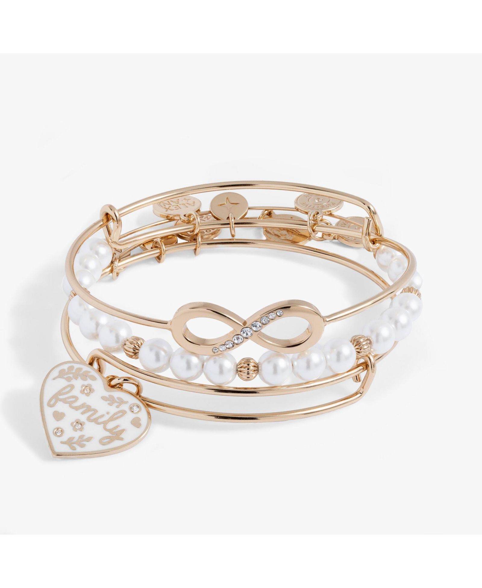 Alex and Ani Family Bangle Set of 3