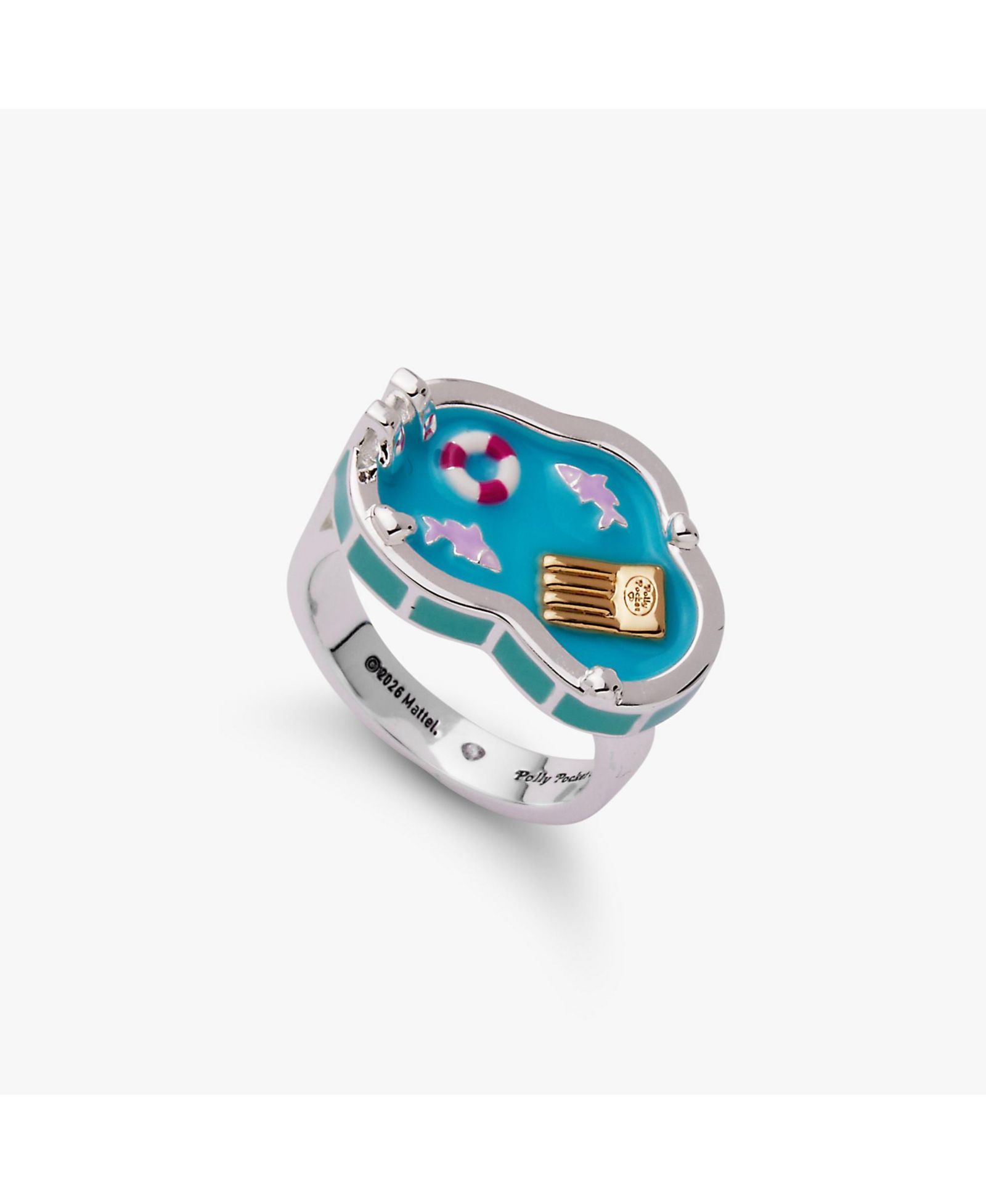 Alex and Ani Polly Pocket Limited Edition Pool Party Ring