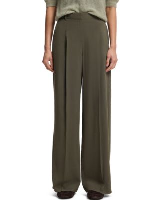 BOSS by Hugo Boss Women's Stretch Crepe Regular-Fit Pants