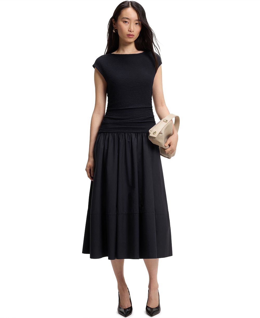 BOSS by Hugo Boss Женское платье Slim-Fit из трикотажа Structured-Jersey