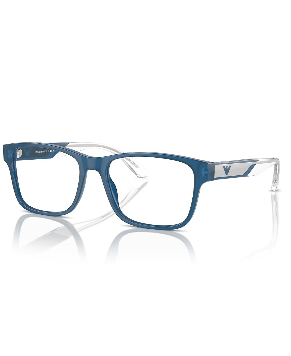 Очки Emporio Armani Rectangle Men's Eyeglasses, EA3239