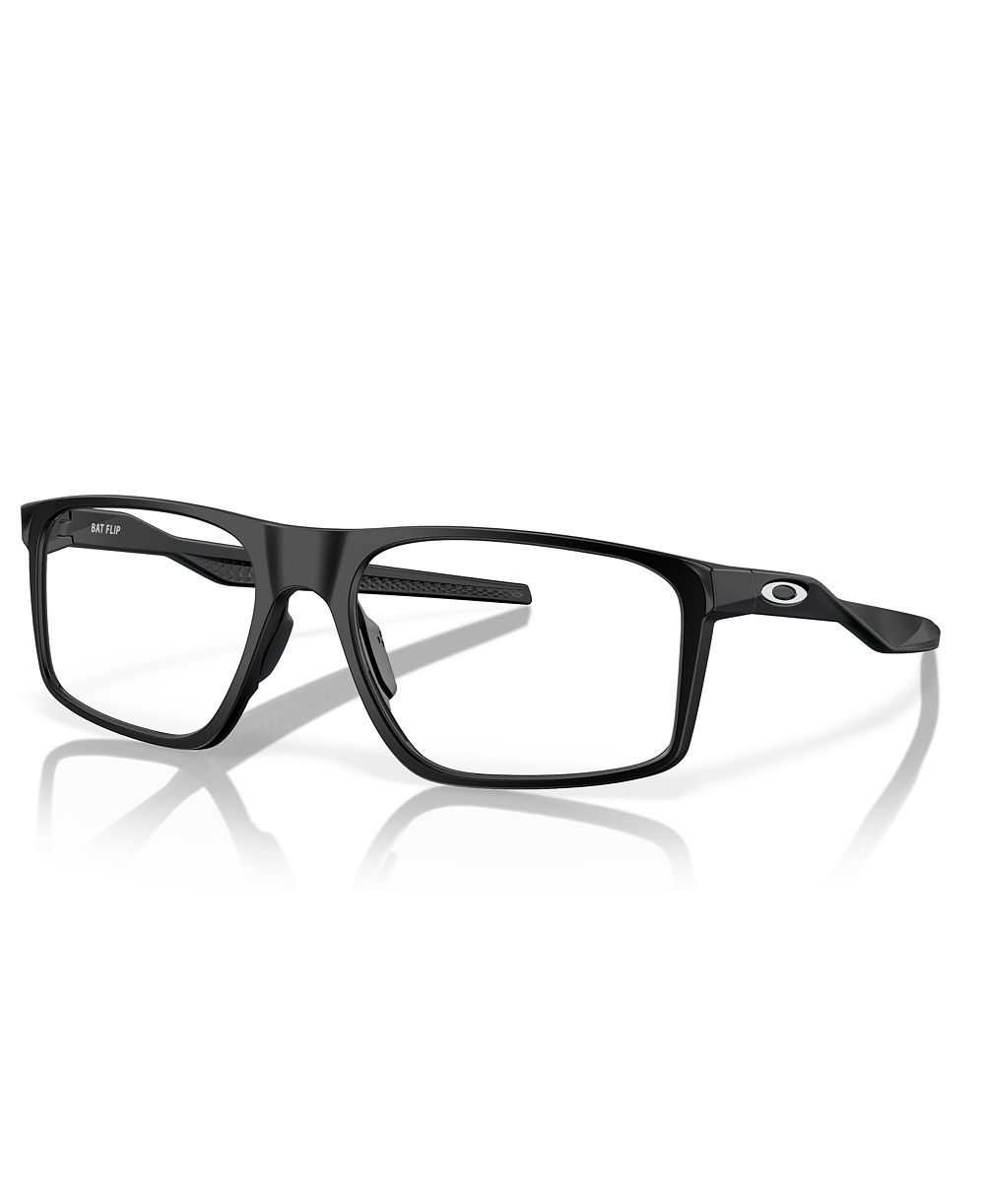 Oakley Rectangle Men's Bat Flip Eyeglasses, OX8183