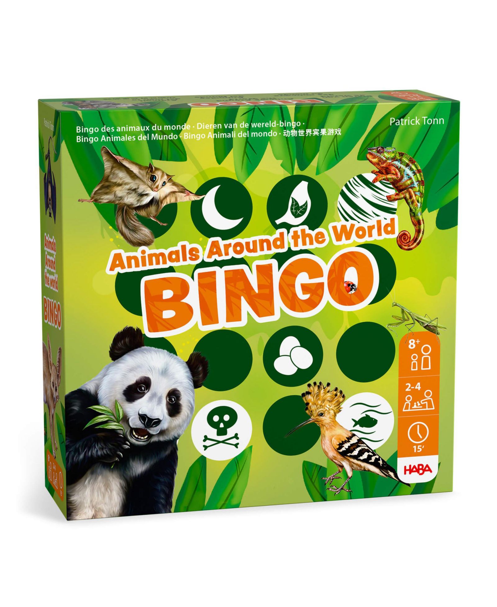 HABA Bingo набор Animals of the World, обучающая игра для детей 8+