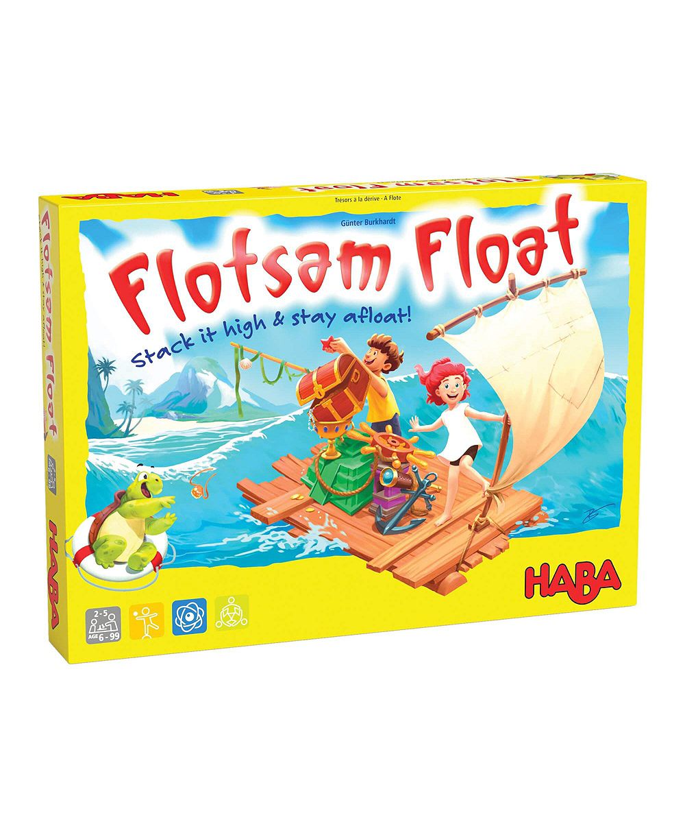 Игра Haba Flotsam Float - Island Hopping, Wreckage Piling Stacking and Balancing Game