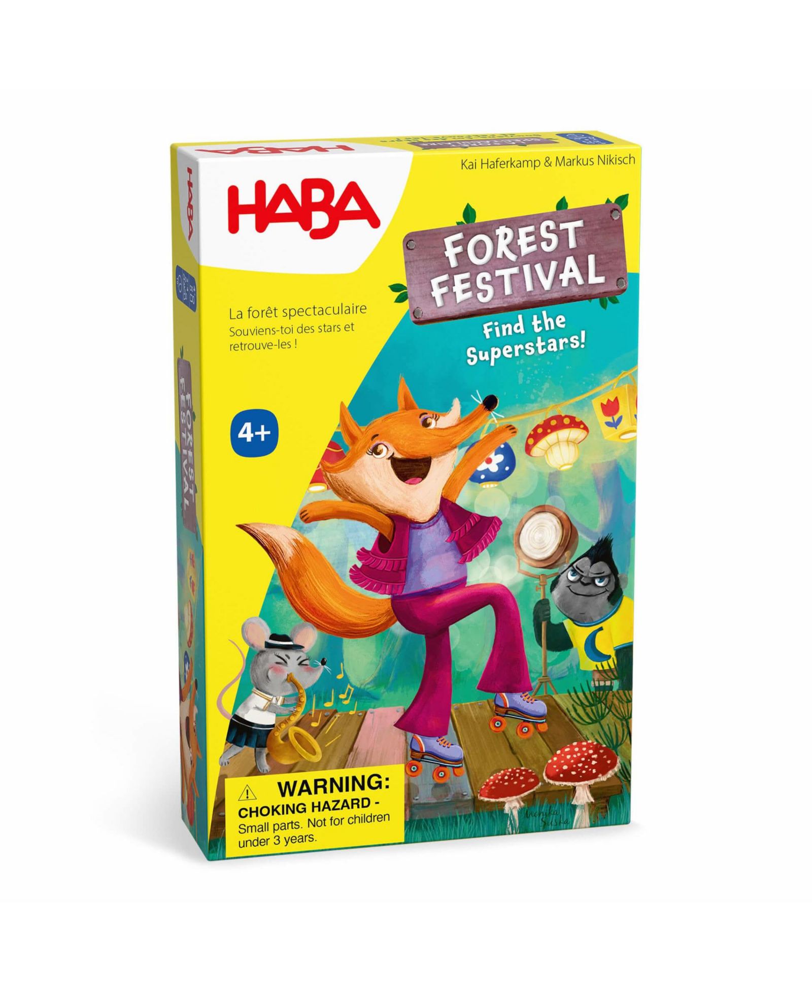 Настольная игра Haba Superstar Forest Memory and Matching Board Game, от 4 лет