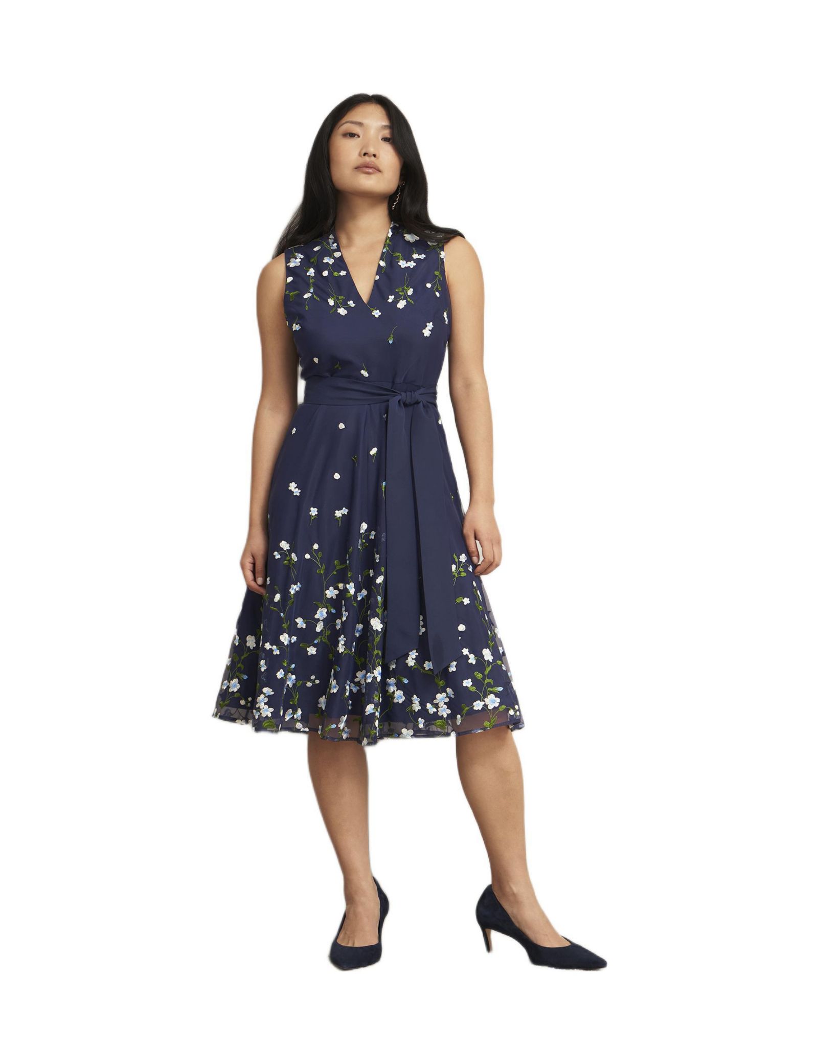 Платье Hobbs London Aria с вышивкой (Женское)