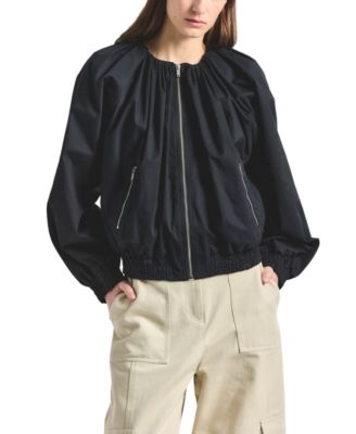 Derek Lam 10 Crosby Women's Lukas Front-Zipper Blouson Jacket