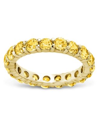 Sterling Forever Gracie Cubic Zirconia Eternity Ring