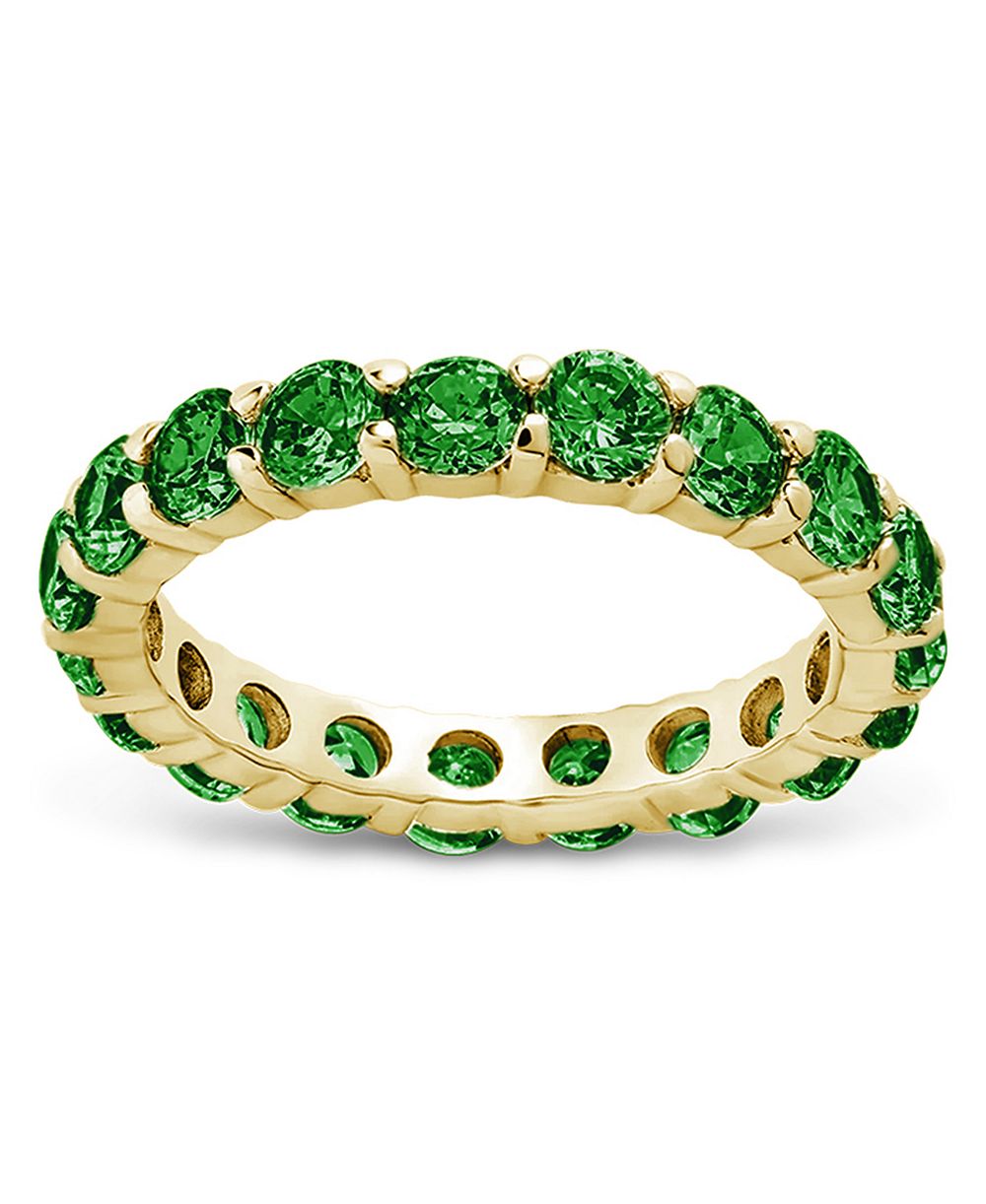 Серебряное кольцо Sterling Forever с кубическим цирконием Eternal Band