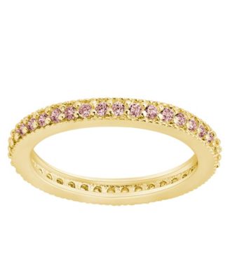 Sterling Forever 2.5mm Thin Cubic Zirconia Band Ring