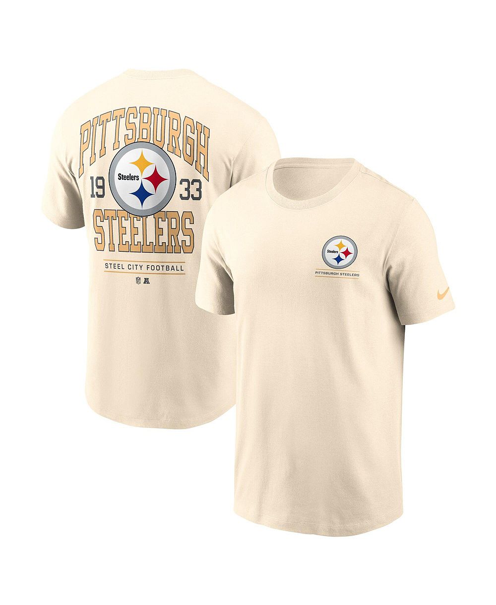 Nike Men's Natural Pittsburgh Steelers Freestyle Essential T-Shirt