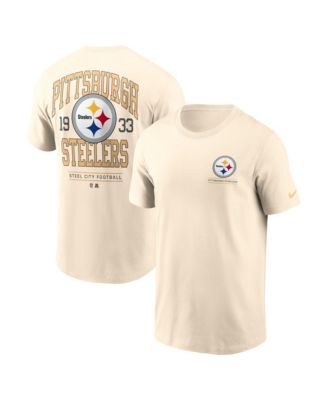 Nike Men's Natural Pittsburgh Steelers Freestyle Essential T-Shirt