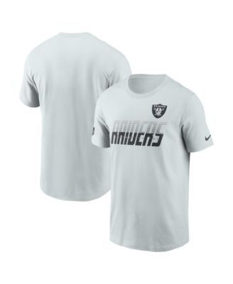Мужская футболка Nike Gray Las Vegas Raiders Sideline Dri-FIT