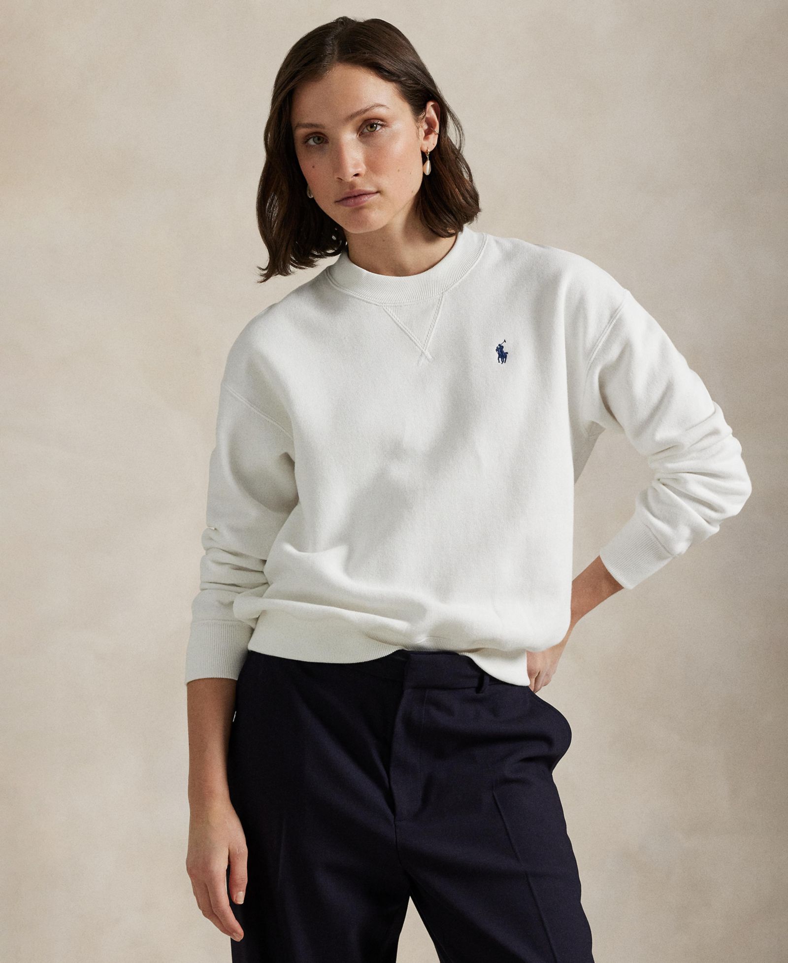Женский свитшот Polo Ralph Lauren Lightweight Fleece Crew Neck