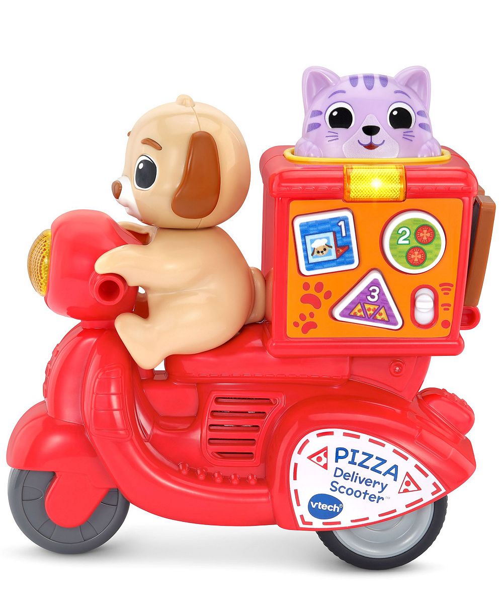 VTech Обучающая игрушка Pizza Scooter: цифры, фигуры и цвета