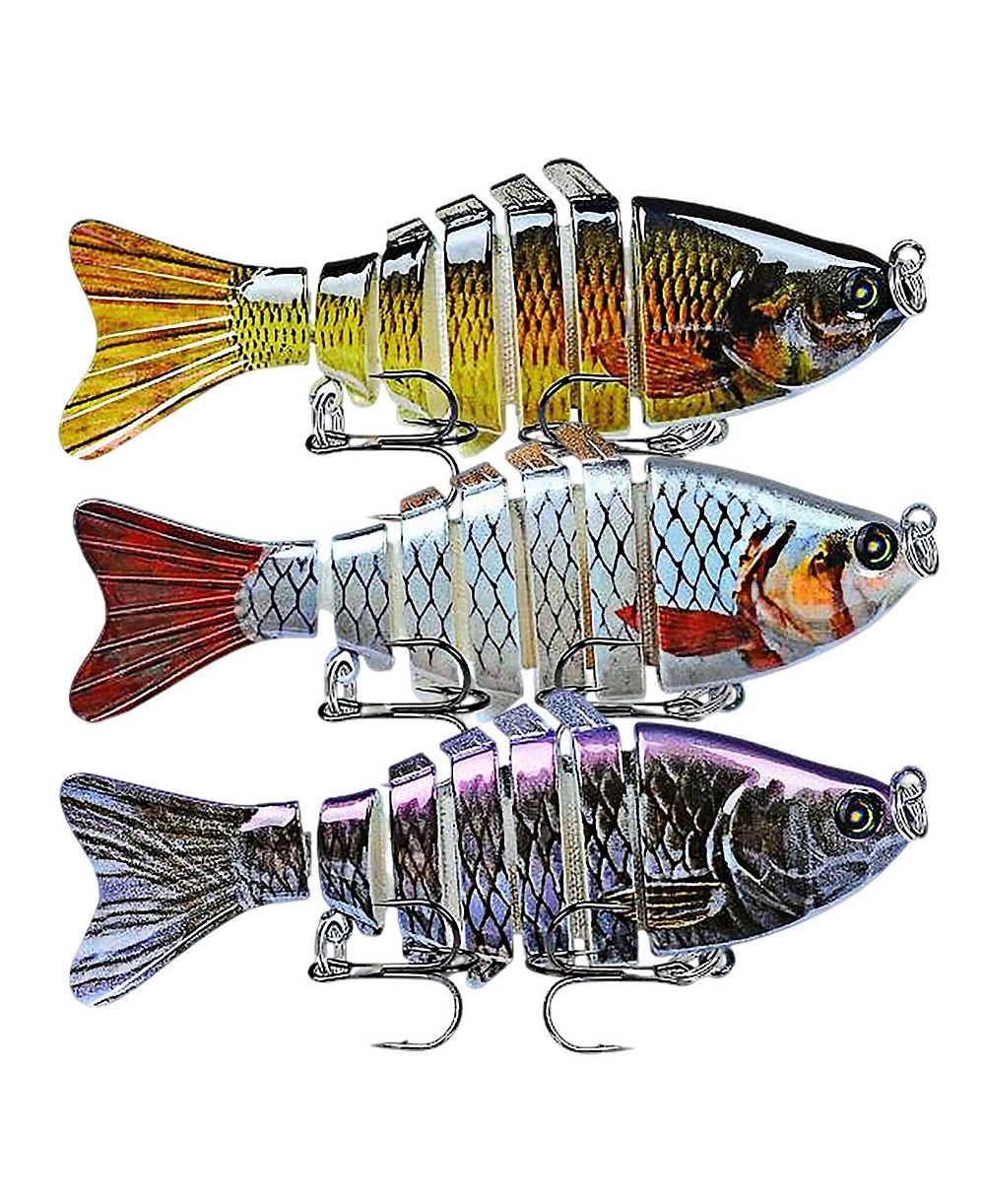 Приманки для рыбалки GNUADZ Fishing Lures Multi Jointed Swimbait Slow Sinking Bass Trout