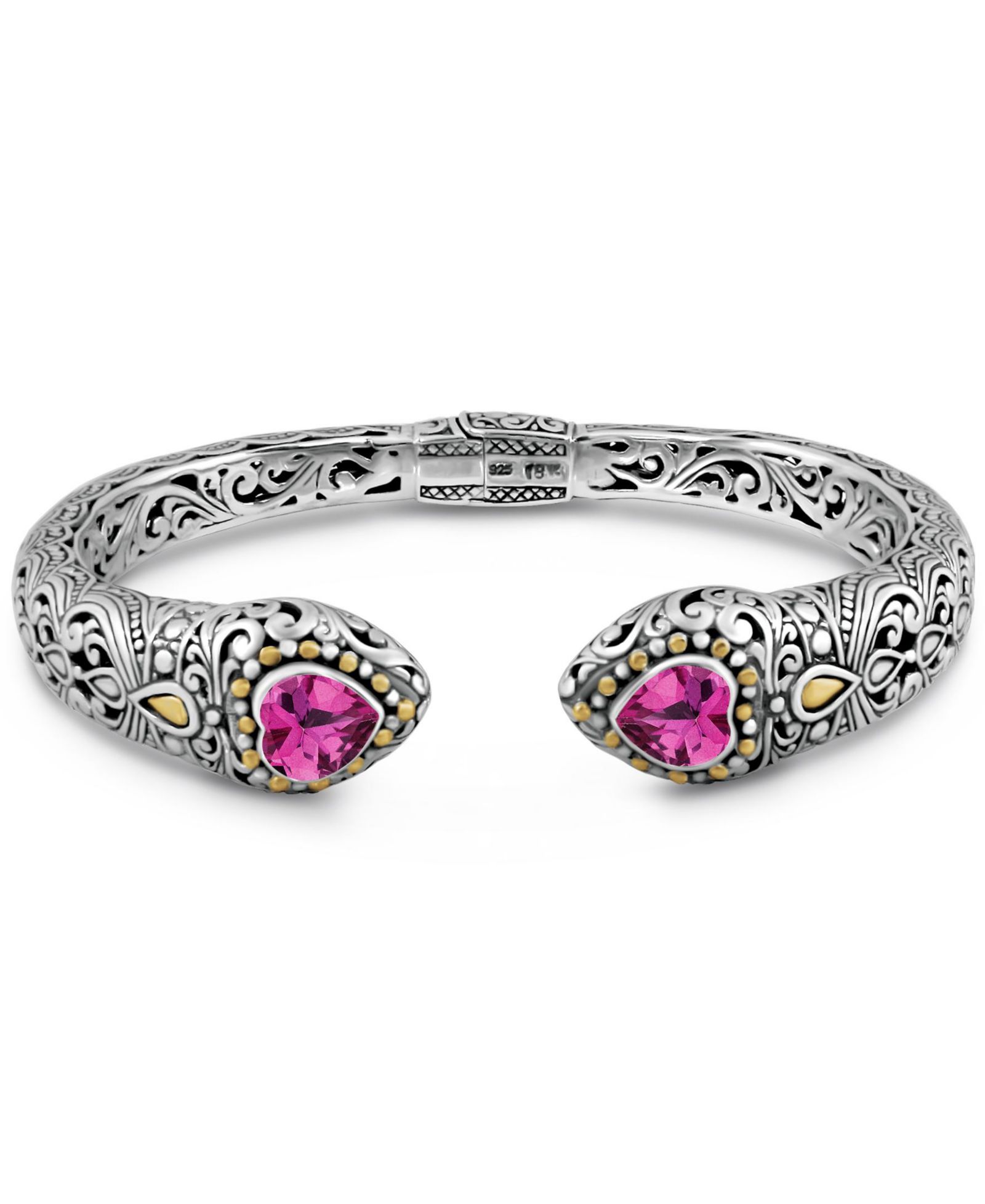Devata Браслет Cuff Devata Topaz and Lovina Sterling Silver and 18K Gold Accents
