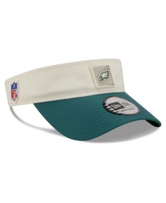 New Era Men's Cream/Midnight Green Philadelphia Eagles 2026 NFL Training Camp Adjustable Visor