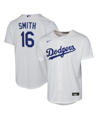 Nike Мужская джерси Will Smith White Los Angeles Dodgers Home Replica