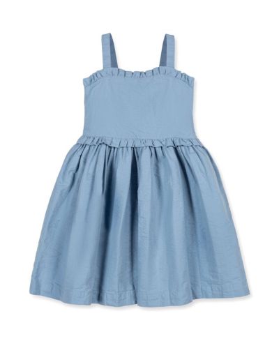 Детское платье Hope & Henry Organic Ruffle Edge Seersucker
