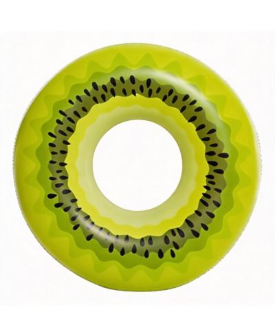 GNUADZ 45"Giant Kiwi Pool Float Inflatable Tube Raft Summer Beach Lounge Toy