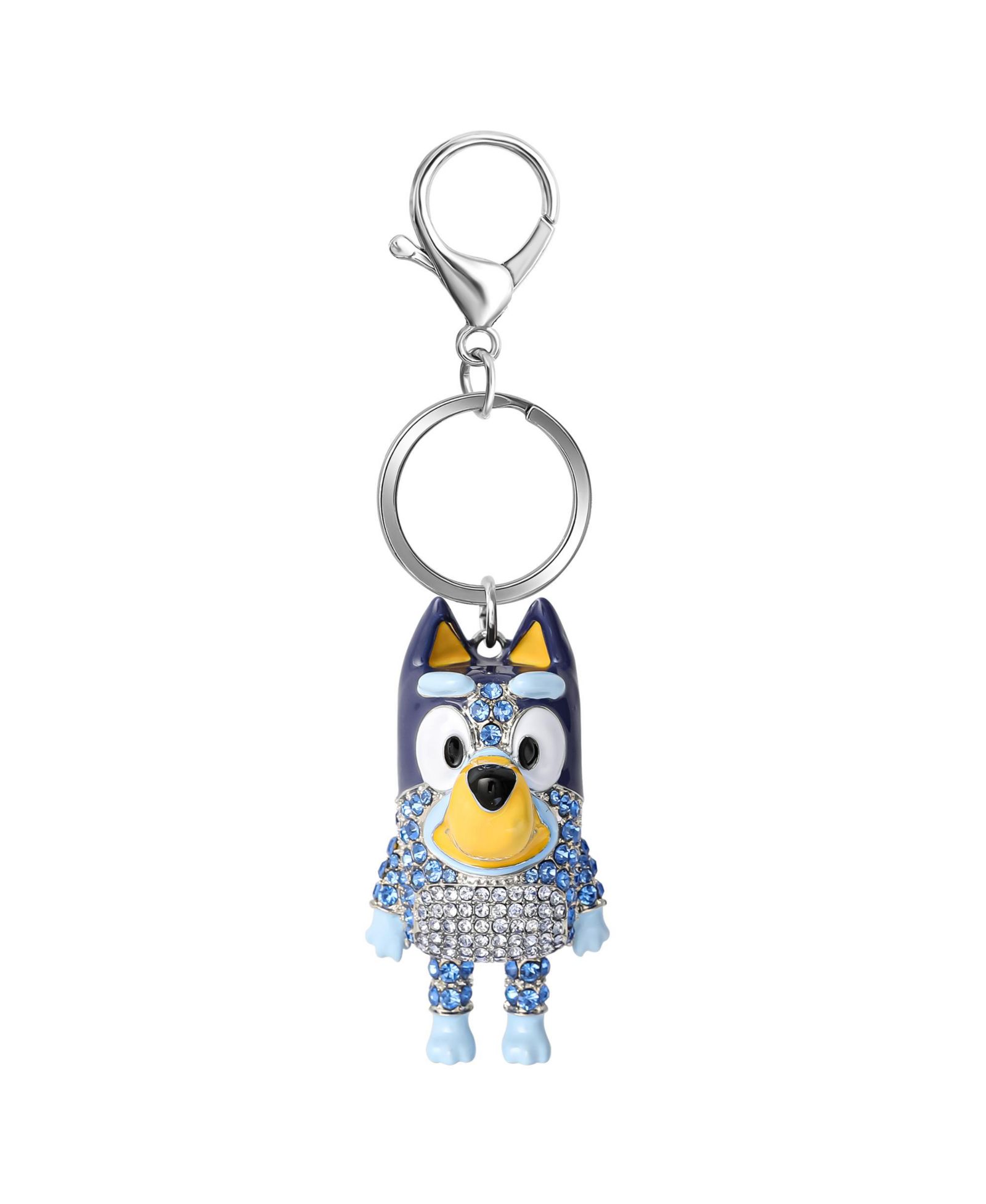 Bluey Брелок Pave Crystal Official License Charm Keychain