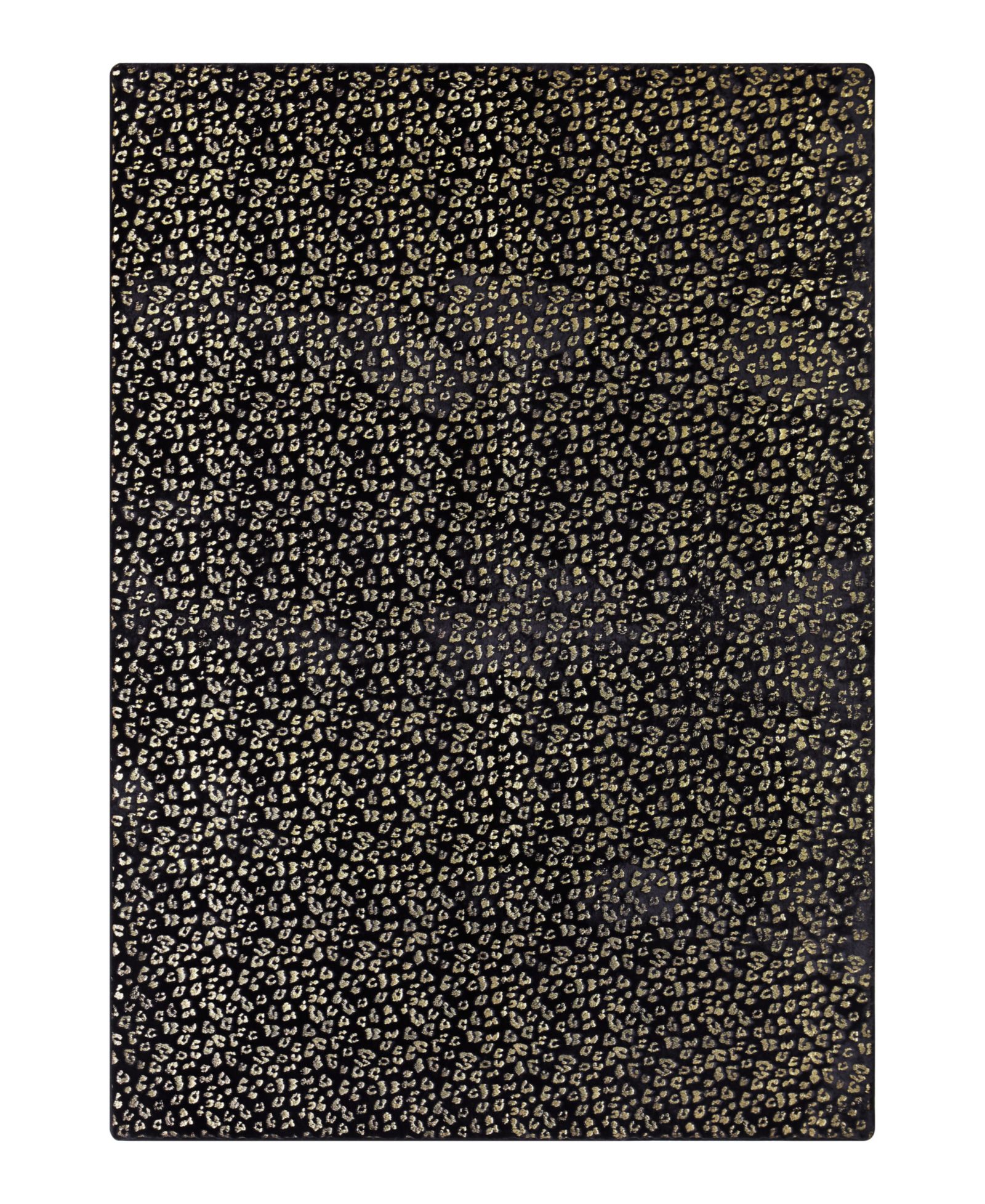 Juicy Couture Metallic Leopard Foil Print Rug, 72" x 48"