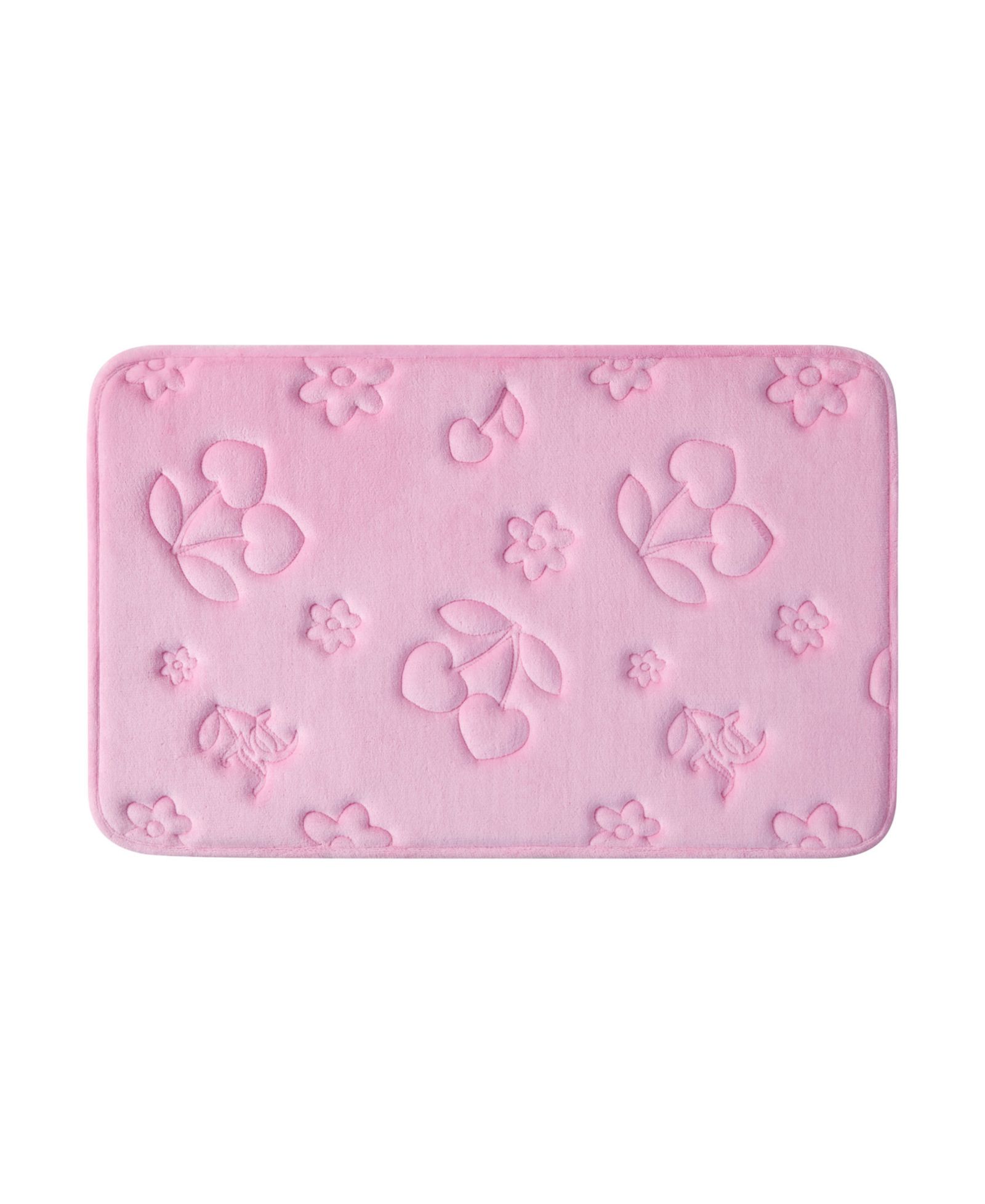 Коврик для ванной Juicy Couture Cherry Bling Quilted Memory Foam, 20" x 32"