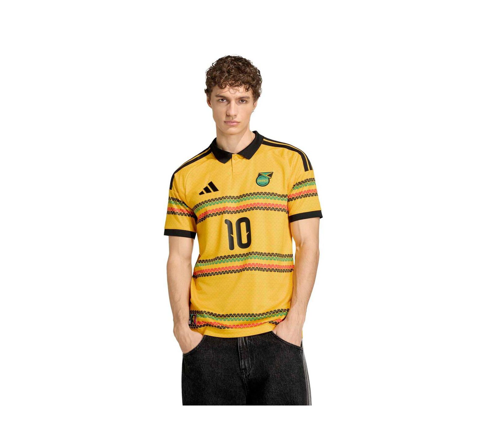 Мужская джерси Adidas Jamaica National Team Bob Marley Home 10 Replica