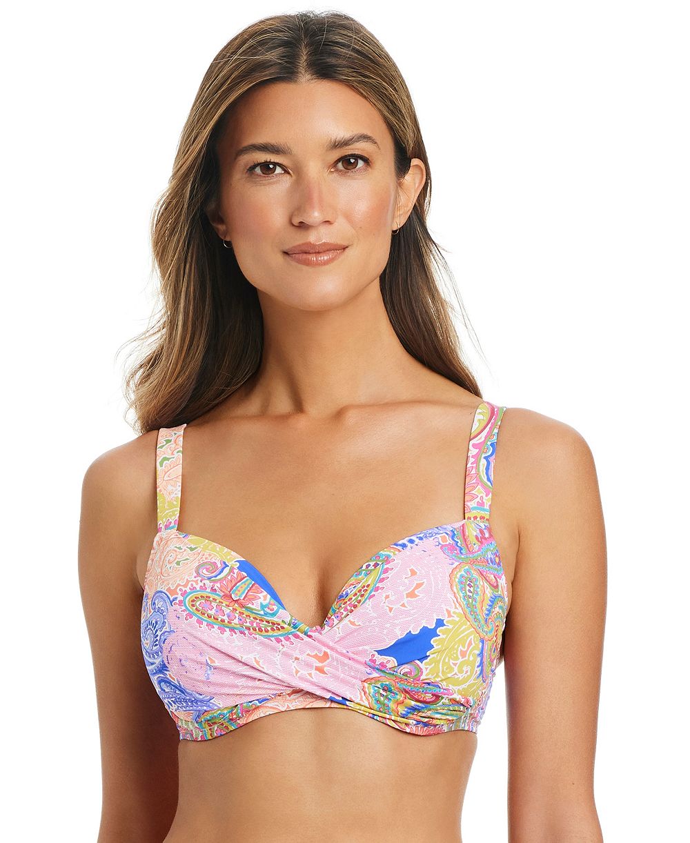 Женский верх бикини Bleu by Rod Beattie Twist Front Underwire