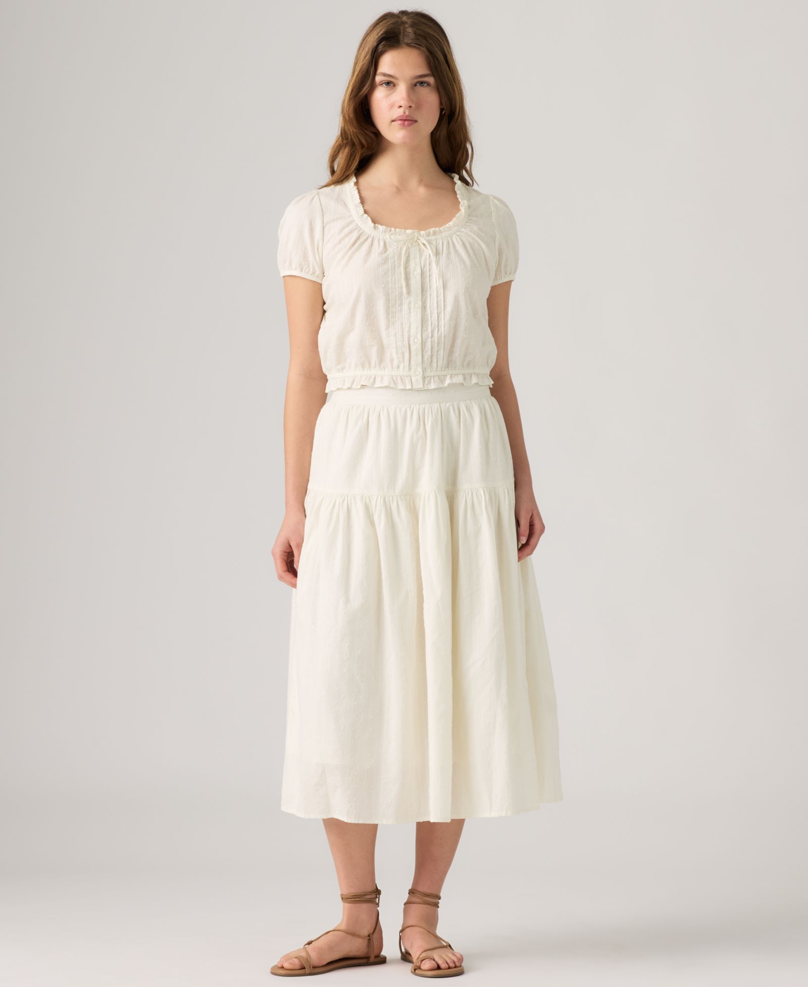 Levi's® Women's Zip Closure Leonie Midi Skirt