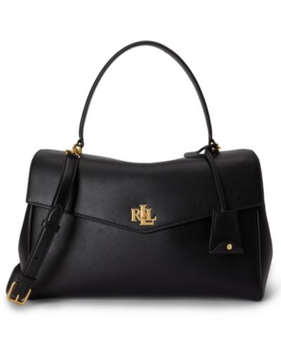 Lauren Ralph Lauren Farrah Soft Leather Medium Satchel Bag