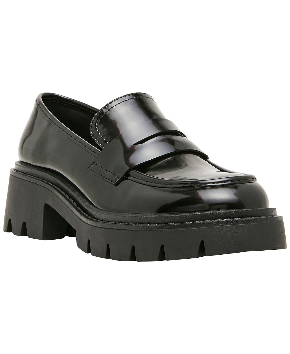Madden Girl Women's Millie Lug-Sole Tailored Loafers