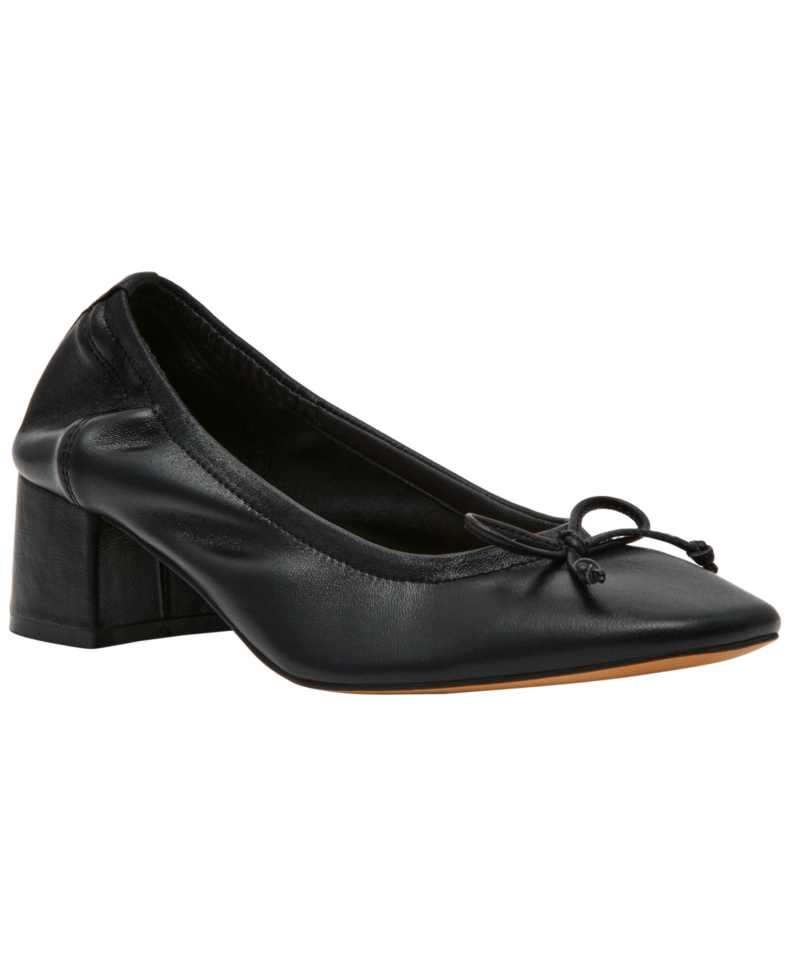 Steve Madden Women's Coretta Block Heel Ballet Pumps