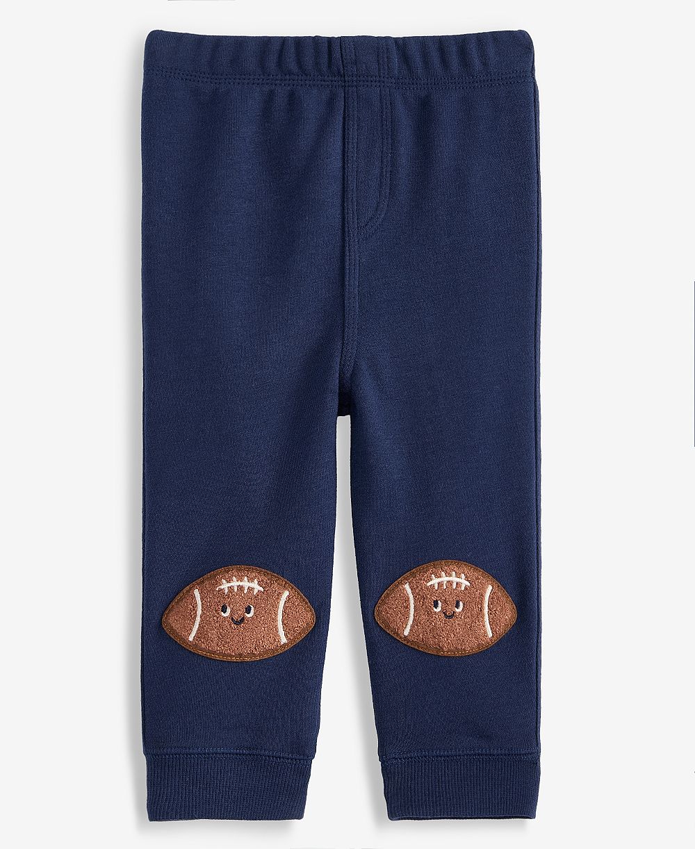 First Impressions Детский 2T-4T Mix & Match Football French Terry Jogger Pants Macy's Exclusive