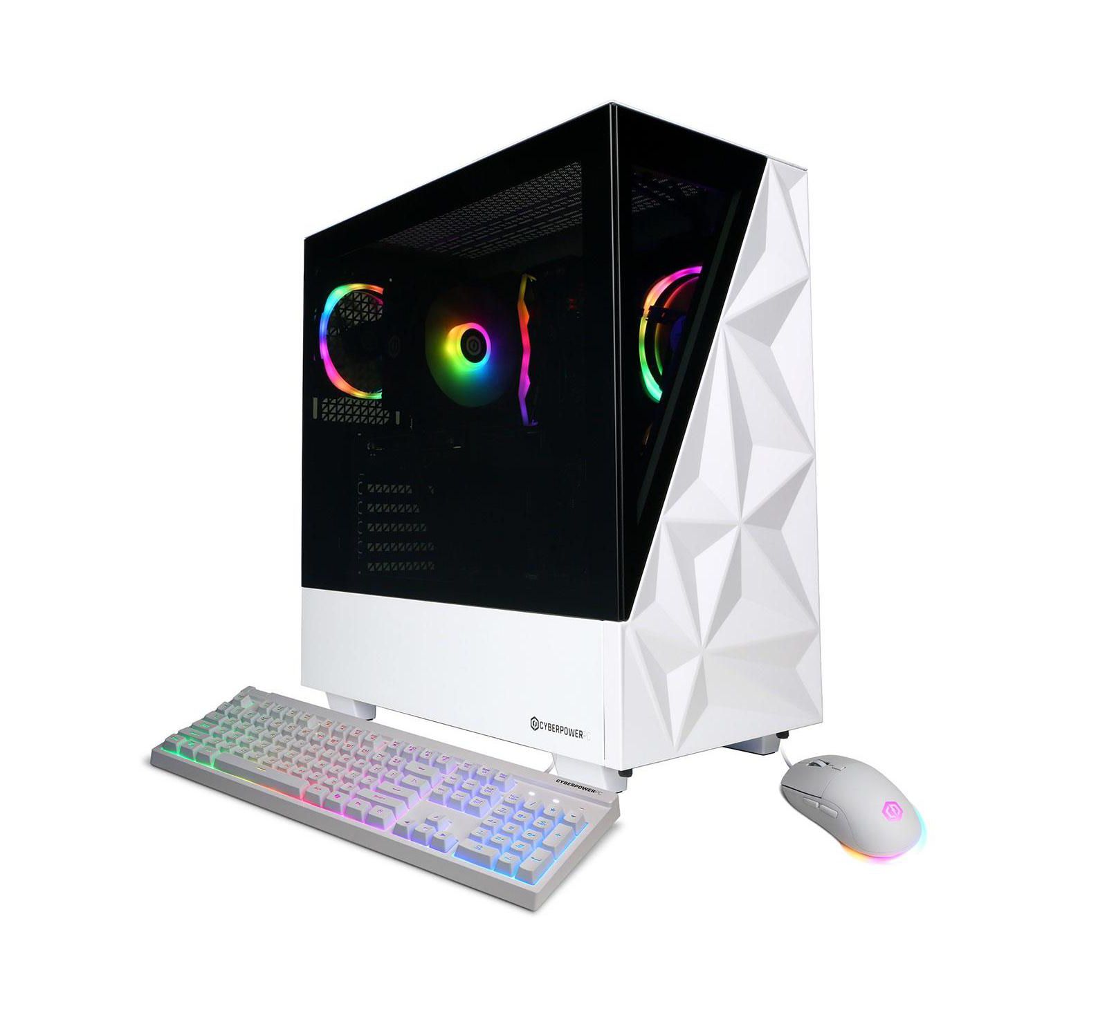 CyberPowerPC Gamer Master Gaming Mid-Tower Desktop, AMD Ryzen 5 8400F, 16GB RAM, 2TB SSD, RTX 5060