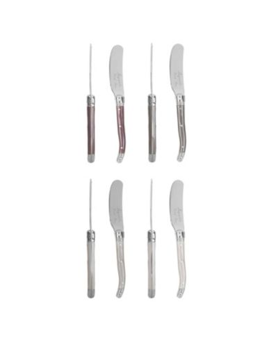 French Home Warm Spice Laguiole 8-Piece Spreader Set