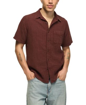 Мужская рубашка Lucky Brand Double Gauze Short-Sleeve