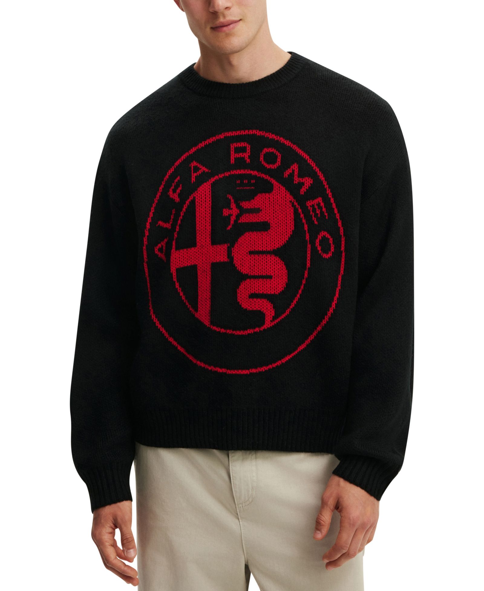 Мужской джемпер COTTON ON Modern Box-Fit Crew Knit Long-Sleeve