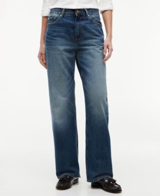 Tommy Hilfiger Женские джинсы прямого кроя с relaxed-fit