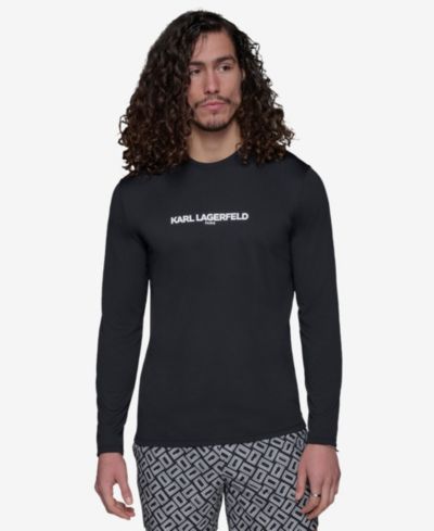 Мужской лонгслив KARL LAGERFELD PARIS Logo Rashguard