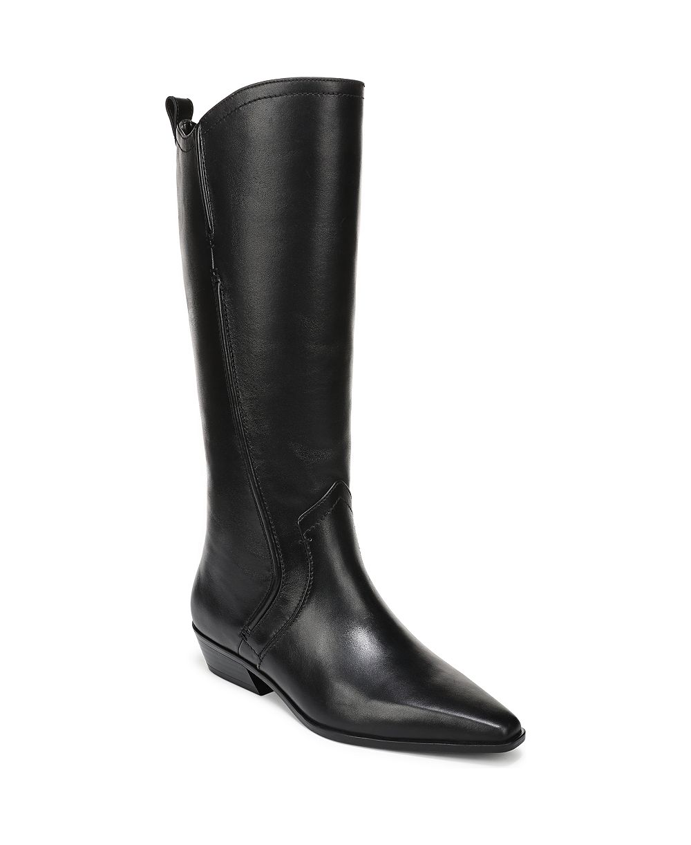 27 EDIT Naturalizer Women's Brooke Wide Calf Western Zipper Tall Boots
