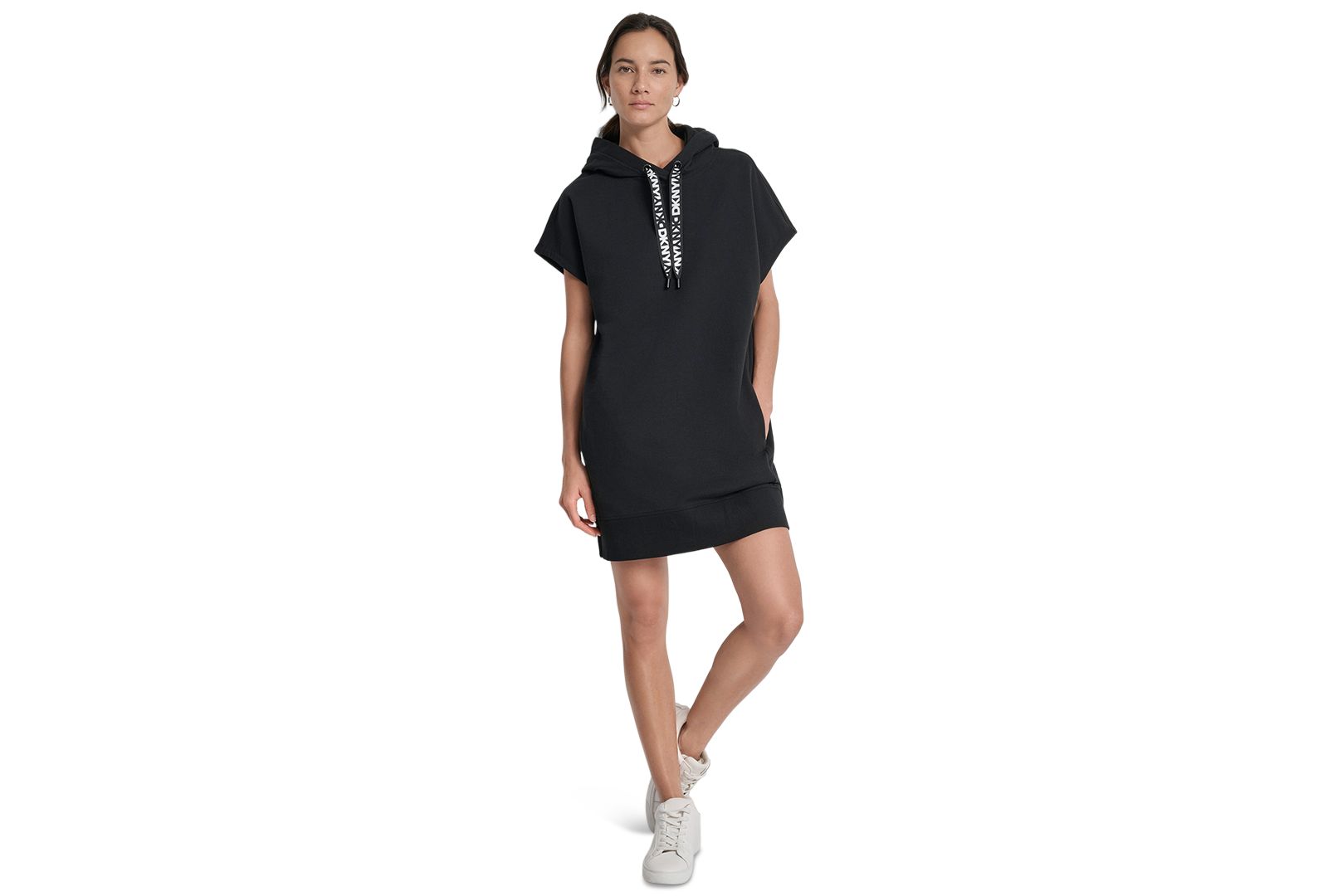 DKNY Sport Женское мини-платье с капюшоном