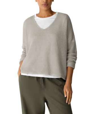 Женский джемпер Eileen Fisher с V-образным вырезом