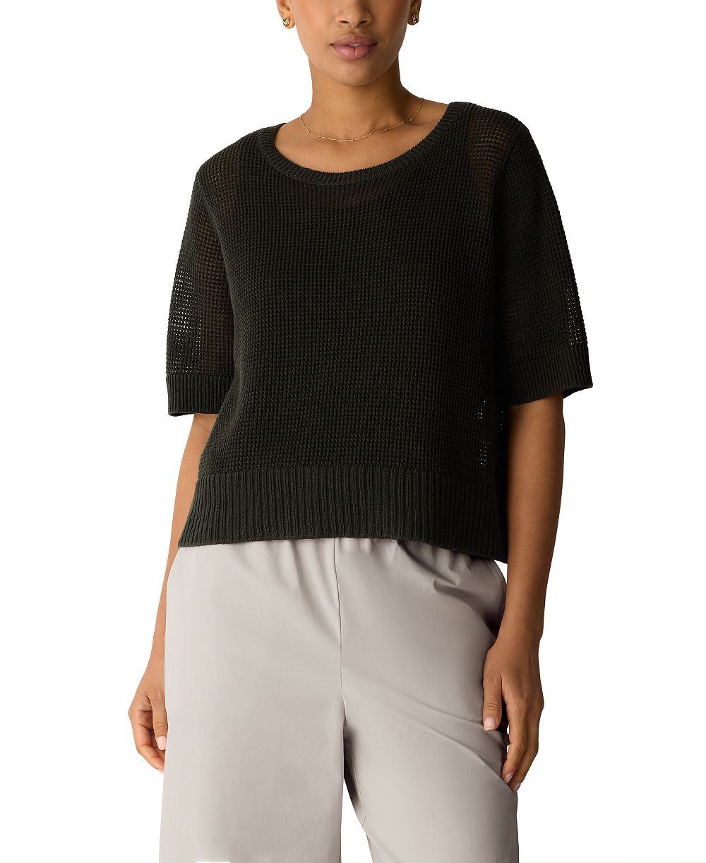 Eileen Fisher Женский джемпер с круглым вырезом