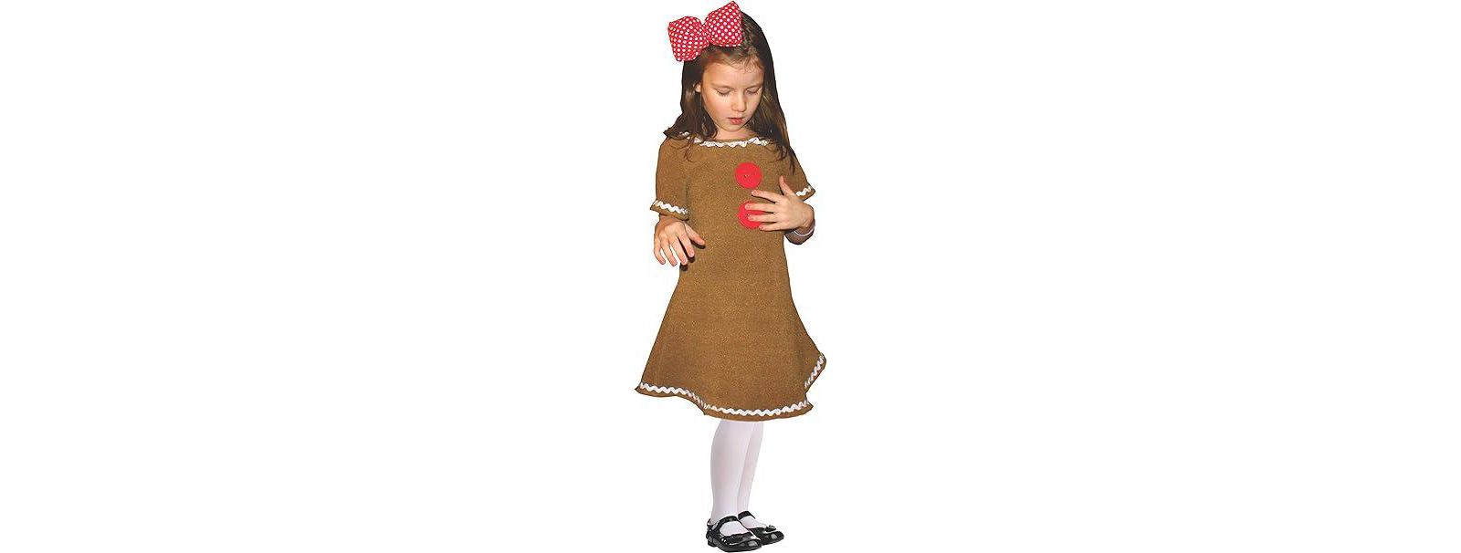 Dress Up America костюм имбирного человечка для девочек