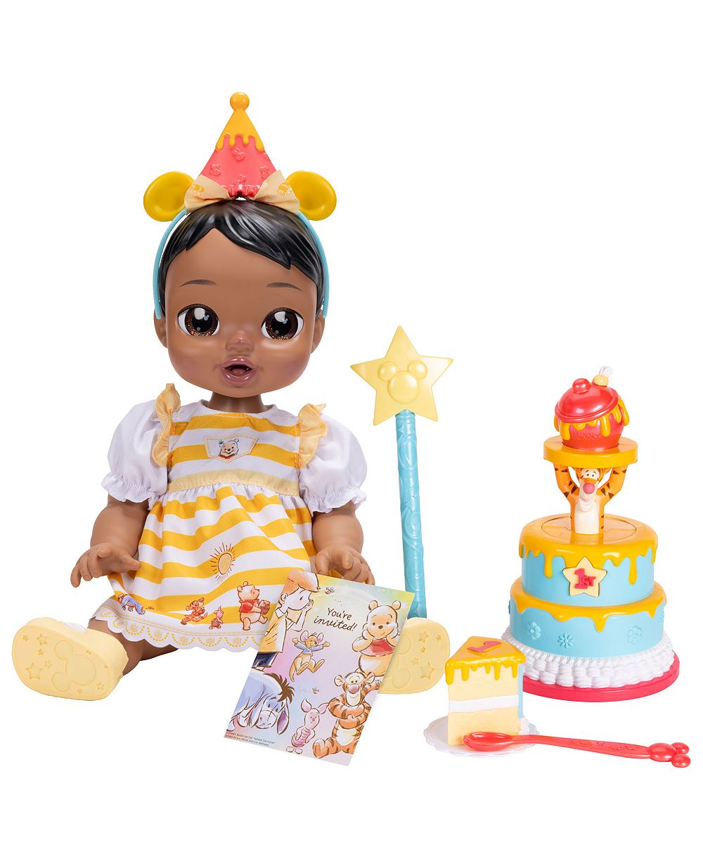 Disney Darlings Winnie the Pooh интерактивная рождественская кукла 13"