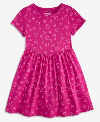 Epic Threads Детское платье Heart Toss Printed Cotton XS-XL