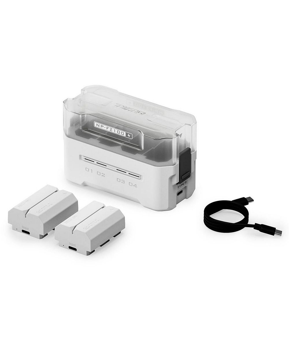 Tilta 4-Channel Portable Charging Station with 2x NP-FZ100 Battery